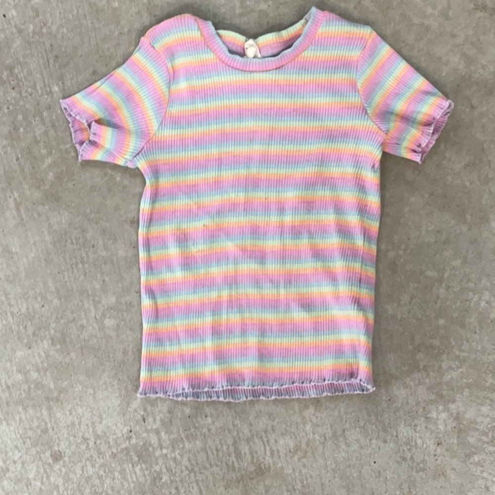 Colorful Striped Kids mini T-Shirt